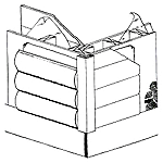 Stick-frame log walls